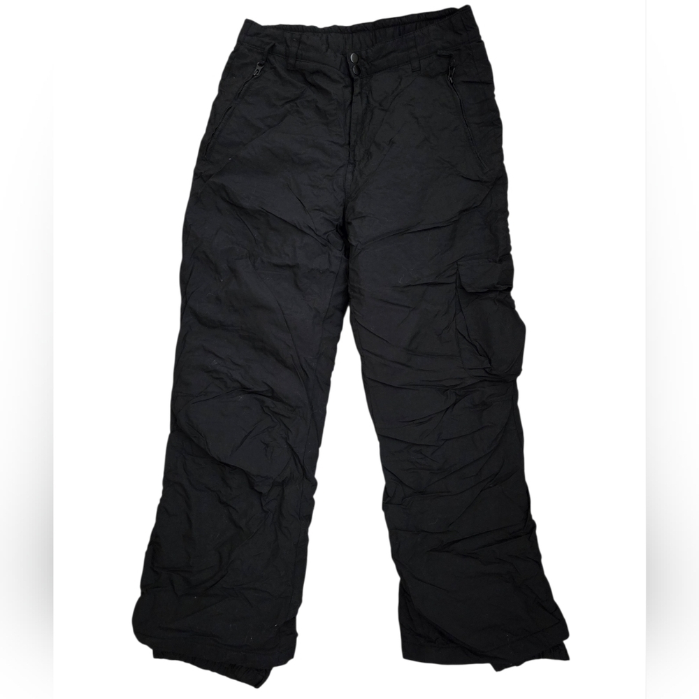 Snow Spory Essentials Womens Dark Black Cargo Ski Pants